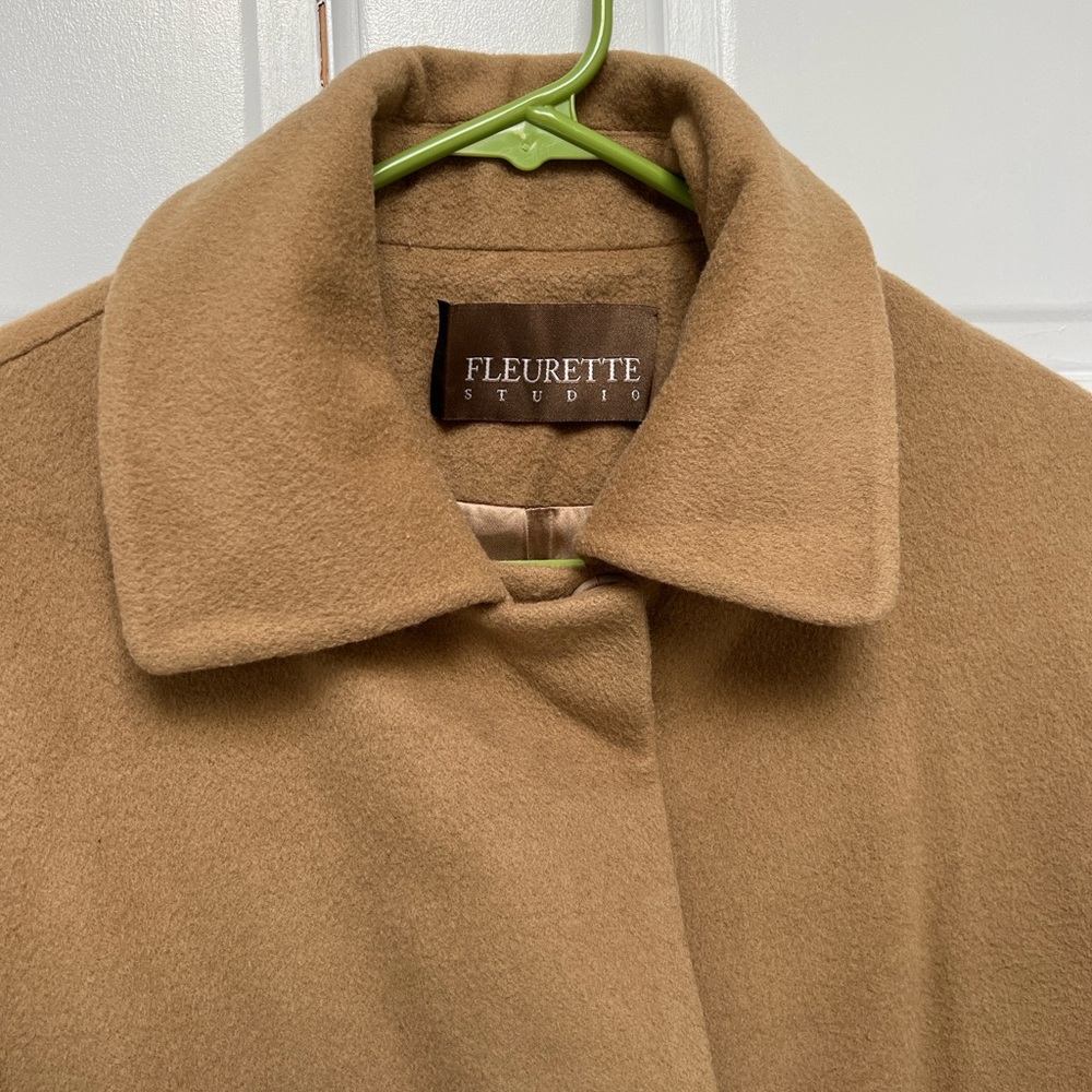 Fleurette Women's Tan Coat